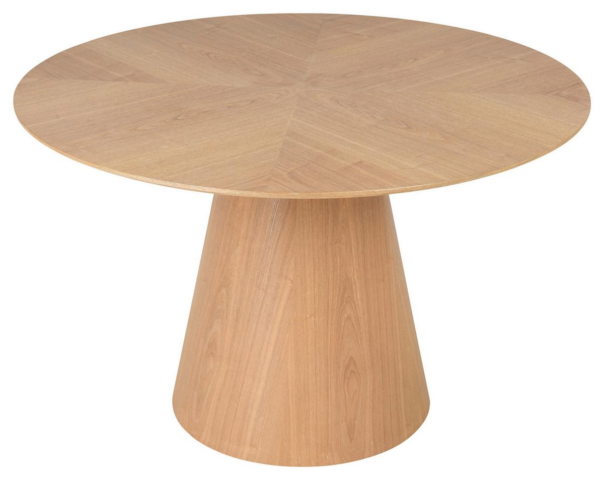 Esstisch Rond D: 120 Cm, Eichefarben - Eichefarben, Design, Holz/Holzwerkstoff (120/76cm) - MID.YOU