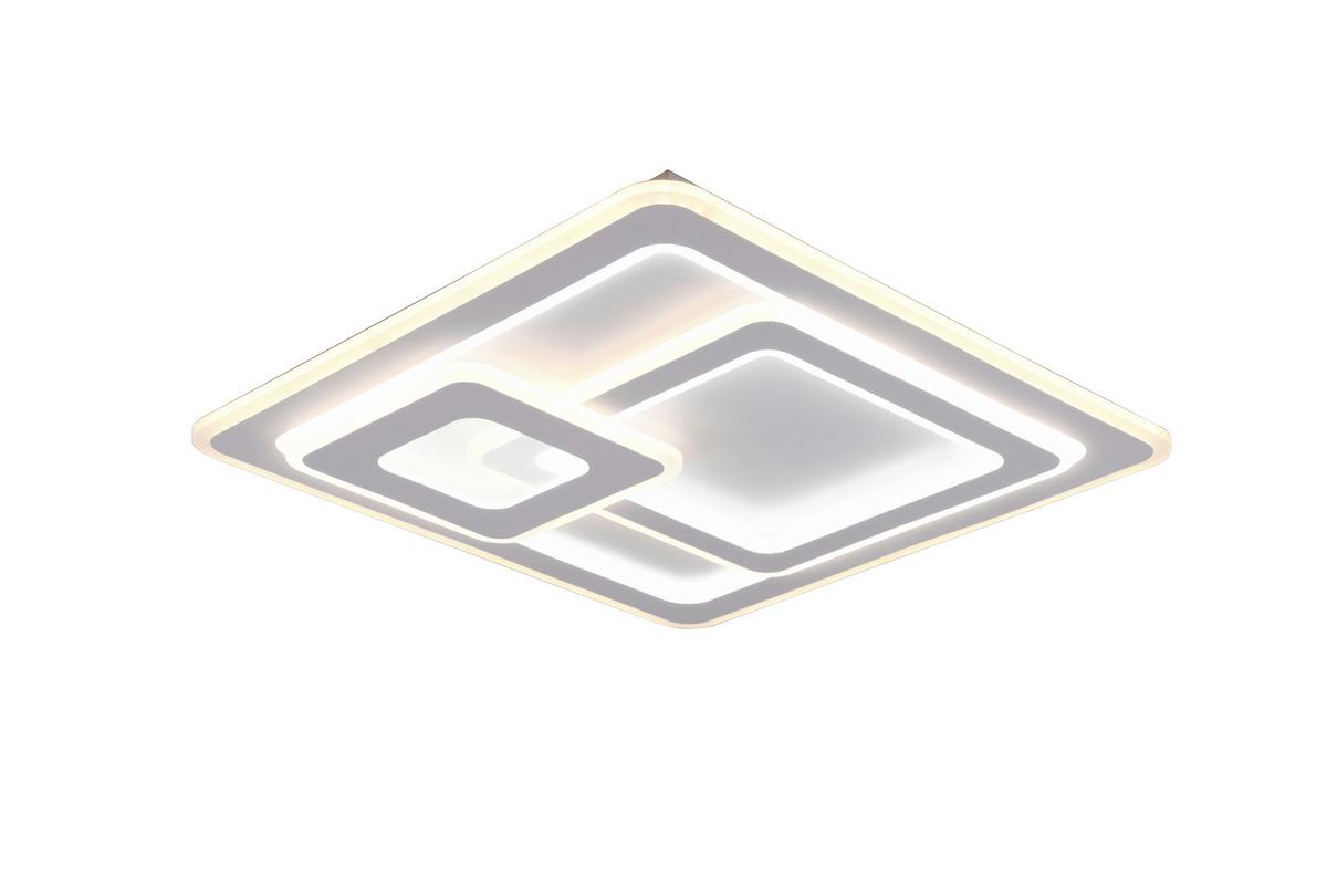 Led-deckenleuchte 629219331 Mita - Weiß, Design, Metall (51,5/7/51,5cm) - Trio Leuchten