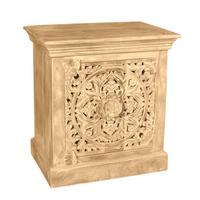 NACHTKÄSTCHEN Naturfarben B: 60cm - Naturfarben, Basics, Holz (60/65/40cm) - Livetastic