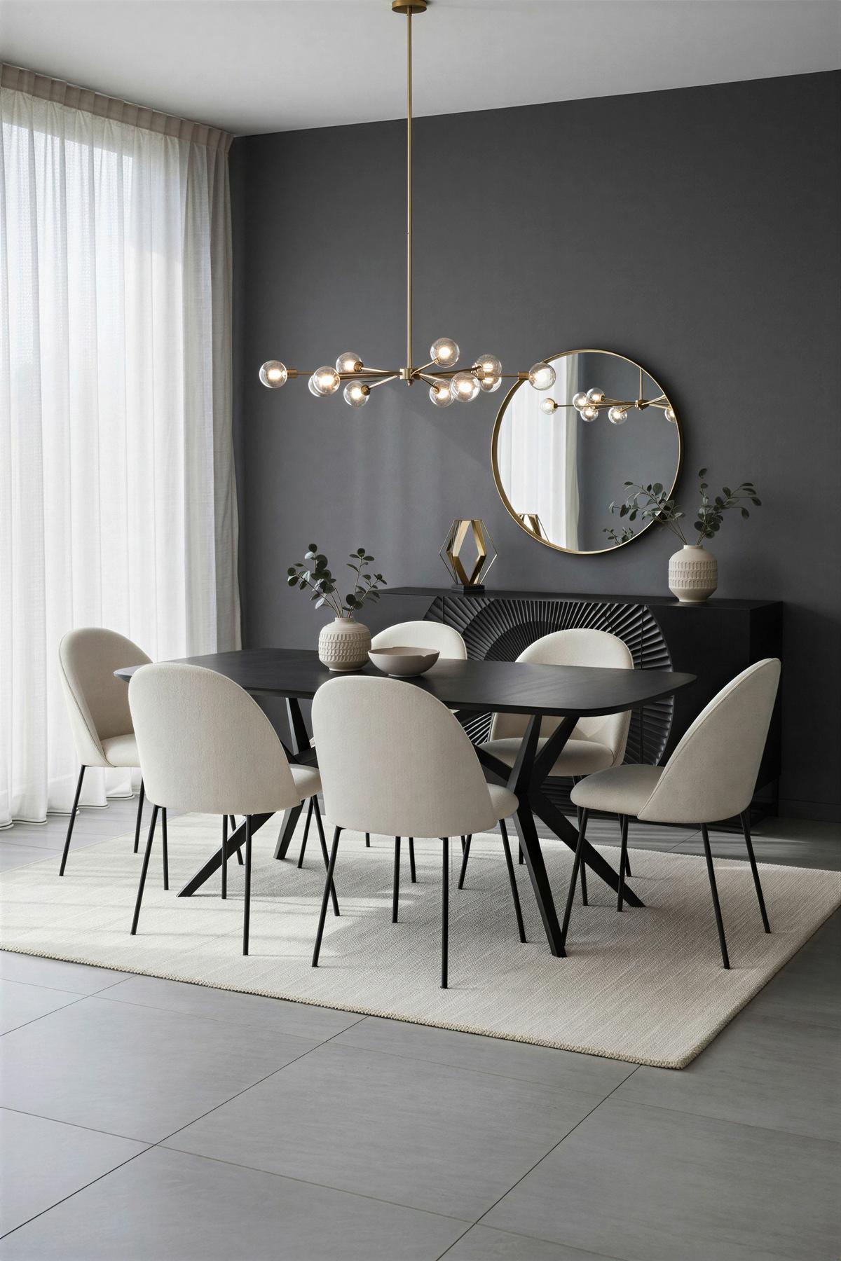 Sideboard Schwarz/Goldfarben B: 150cm - Goldfarben/Schwarz, Design, Holz/Metall (150/75/38cm) - MID.YOU