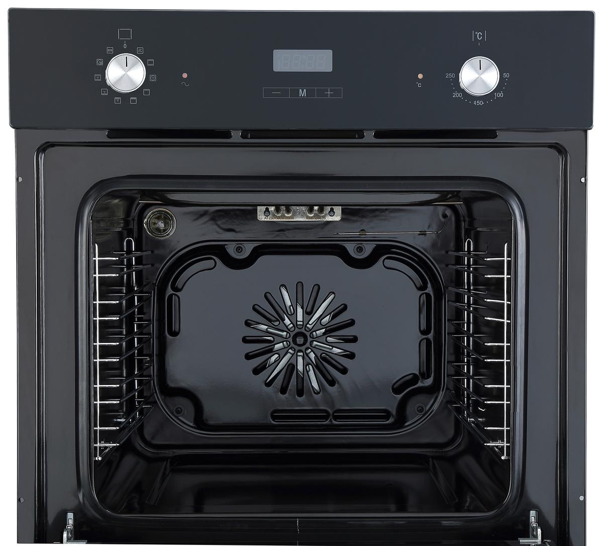 Eckküche Turin Schwarz/Eiche Dekor 310x175 cm - Schwarz/Eiche Artisan, Basics, Holzwerkstoff (310/175cm) - MID.YOU