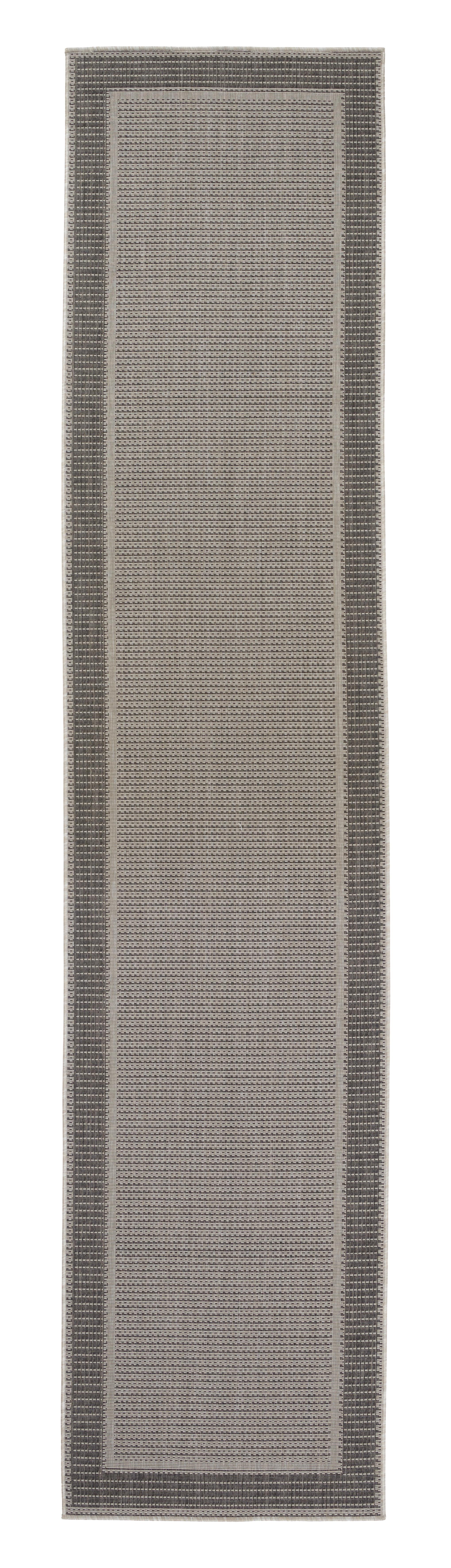 PLOCHO TKANÝ KOBEREC COUNTRY GRAU 1 - sivá, Konventionell, textil (80/350cm) - Modern Living