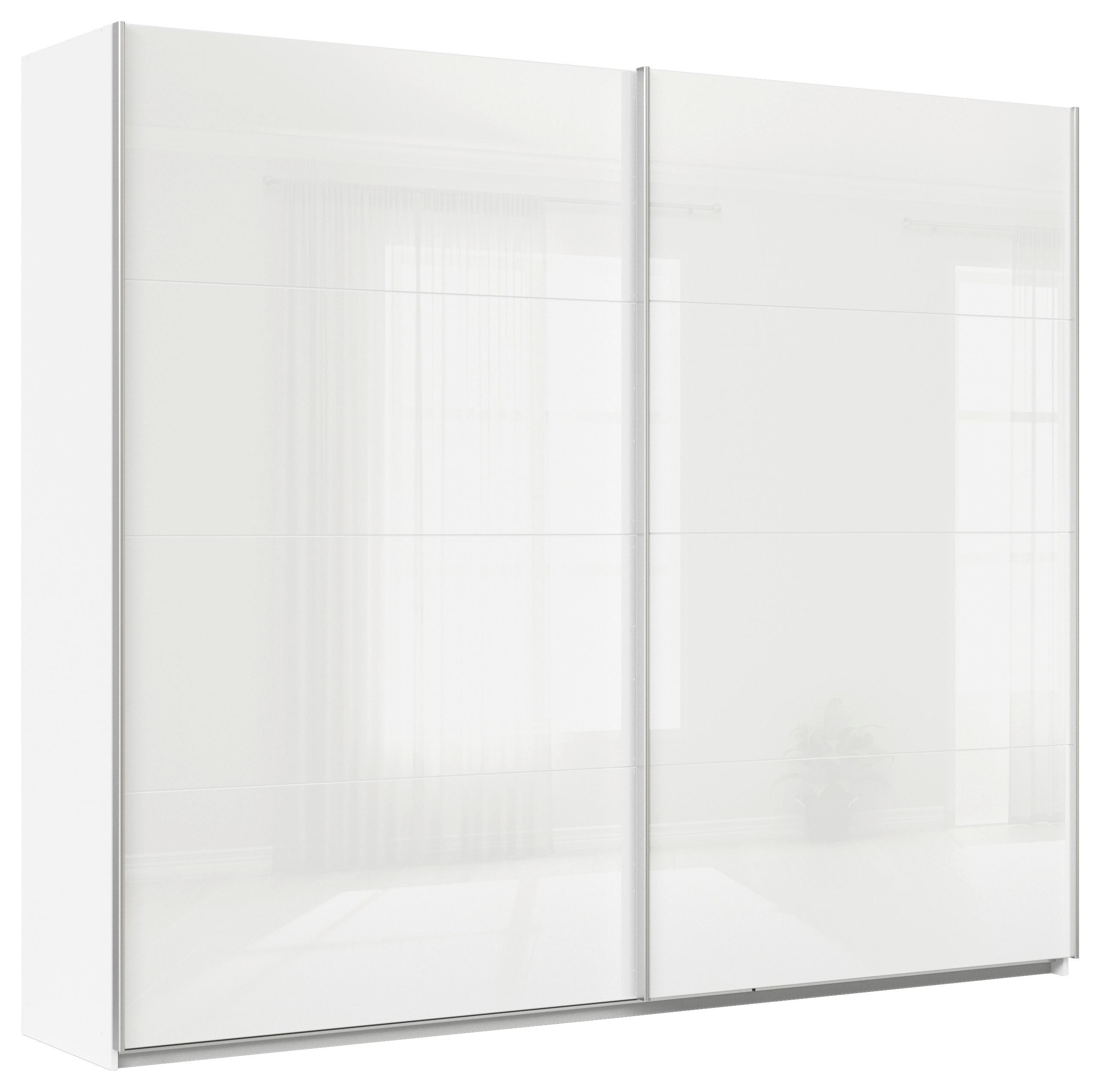 Schwebetürenschrank B: 271cm Feldkirch Weiß