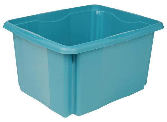 Box Emil - Petrol, KONVENTIONELL, Kunststoff (41/34,5/22cm) Box Emil - Petrol, KONVENTIONELL, Kunststoff (41/34,5/22cm)