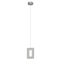 Led-hängeleuchte 98678* Enaluri - Nickelfarben, Design, Kunststoff/Metall (14/10,5/110cm) - Eglo