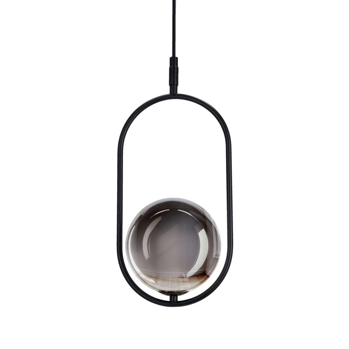 Pendelleuchte 31-44068 Cordel - Graphitfarben/Schwarz, Design, Metall (18.5/14/120cm)