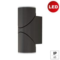 AUSSENWANDLEUCHTE 2528000101696 FELIS - Anthrazit, Design, Metall (16.5/6.5/8.3cm)
