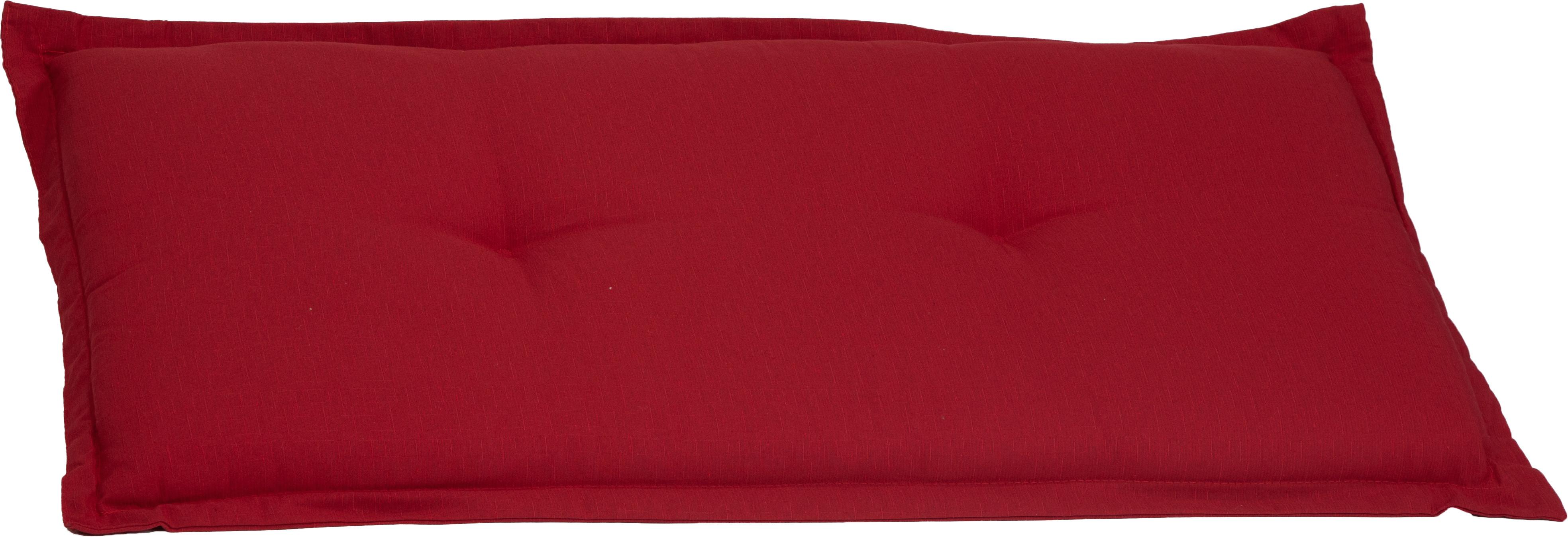 Bankauflage P213 Ascot Bankauflage - Rot, Basics, Textil (100/45/7cm)