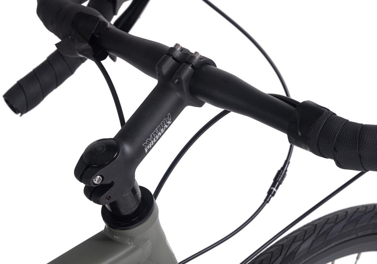Gravelbike Rennrad 28" 308r - Grau, Basics, Metall (25/140/60cm)