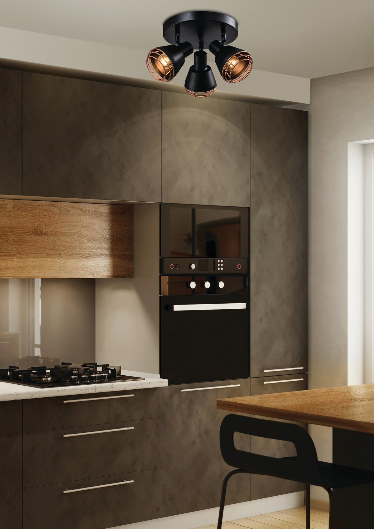 Deckenleuchte 98-83111 - Basics, Metall (22/22/15cm)