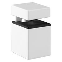 DRŽÁK NA STĚNU BLOCK 4 WEISS -SB- - bílá, kov (5,5/5-7,1/3,5cm) - Mömax