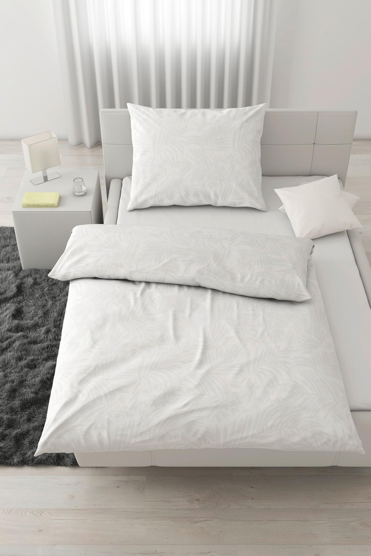 Posteľná bielizeň Corinne, 70/90 140/200cm - biela, Romantik / Landhaus, textil (140/200cm) - Mömax
