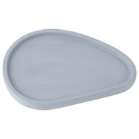 DEKORAČNÍ TALÍŘ ELIAS - šedá, Moderní, kámen (25/15cm) - Modern Living