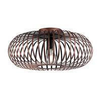 Deckenleuchte Johann Ø 40 cm 1-Flammig mit Metallschirm - Kupferfarben, Design, Metall (40/17cm) - Trio Leuchten