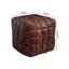 Sitzwürfel Stanley B: 39 cm Ziegenleder - Braun, Natur, Leder (39/41/39cm) - Carryhome Sitzwürfel Stanley B: 39 cm Ziegenleder - Braun, Natur, Leder (39/41/39cm) - Carryhome