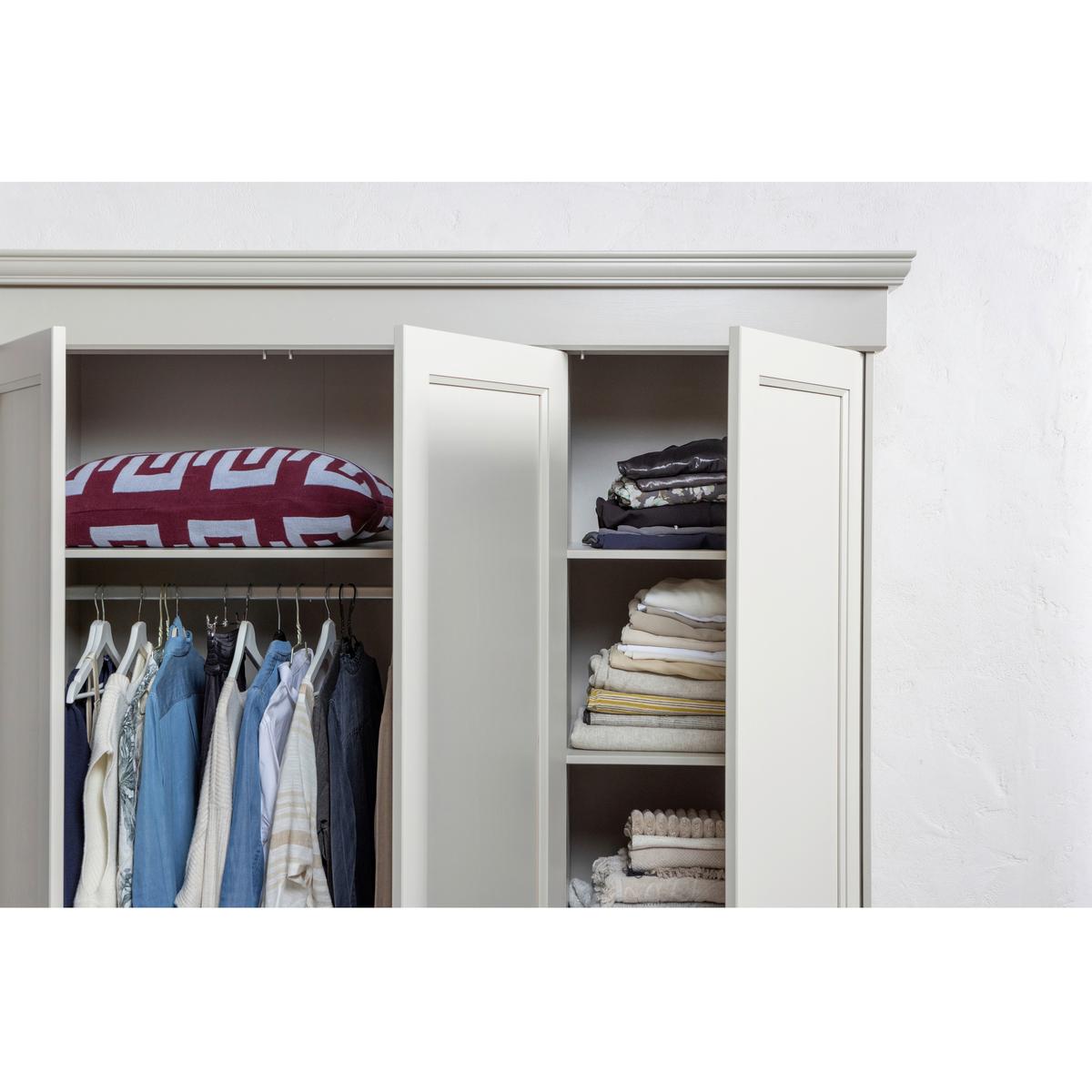 DREHTÜRENSCHRANK Olivia Grau B: 171cm - Grau, Basics, Holz (171/212/63cm) - MID.YOU