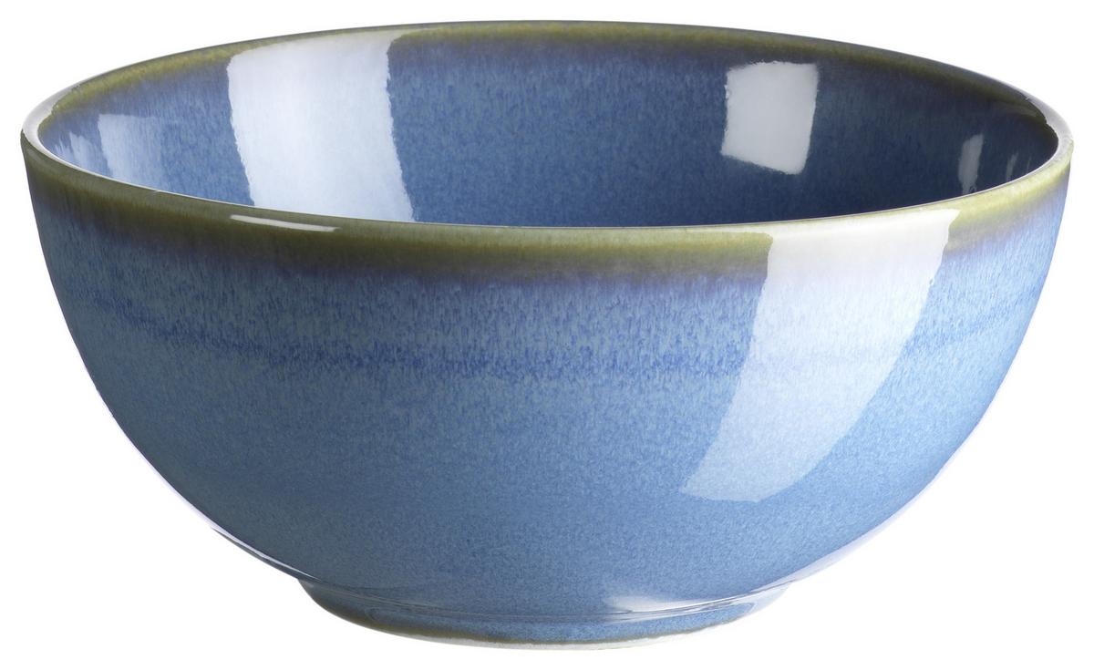 Kombiservice Ossia Keramik 4 Personen Geschirr Set - Hellblau, Basics, Keramik - Mäser