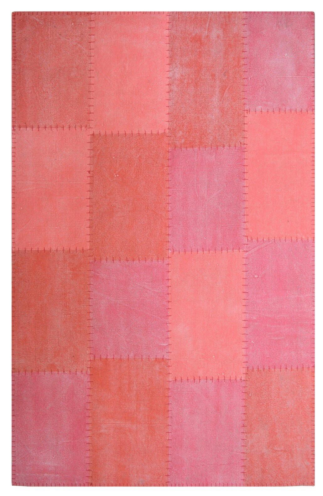 Flachwebteppich, 160x230 cm LYRICAL - Rot/Multicolor, Basics, Textil (160/230cm) - Novel