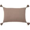 Dekorační polštář Frieda, 40/60cm, šedohnědá - šedohnědá, Moderní, textil (40/60cm) - Modern Living