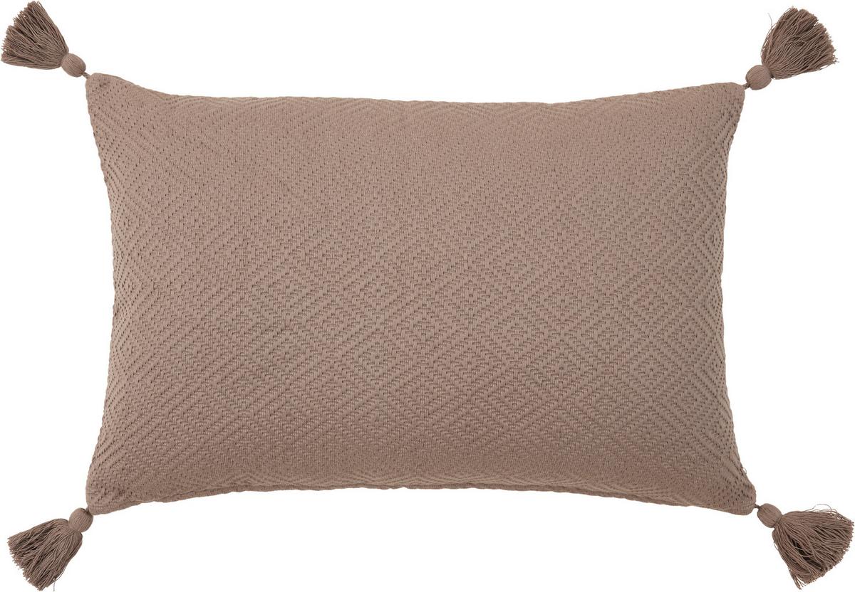 Dekoračný vankúš Frieda, 40/60cm, sivohnedá - taupe, Modern, textil (40/60cm) - Modern Living