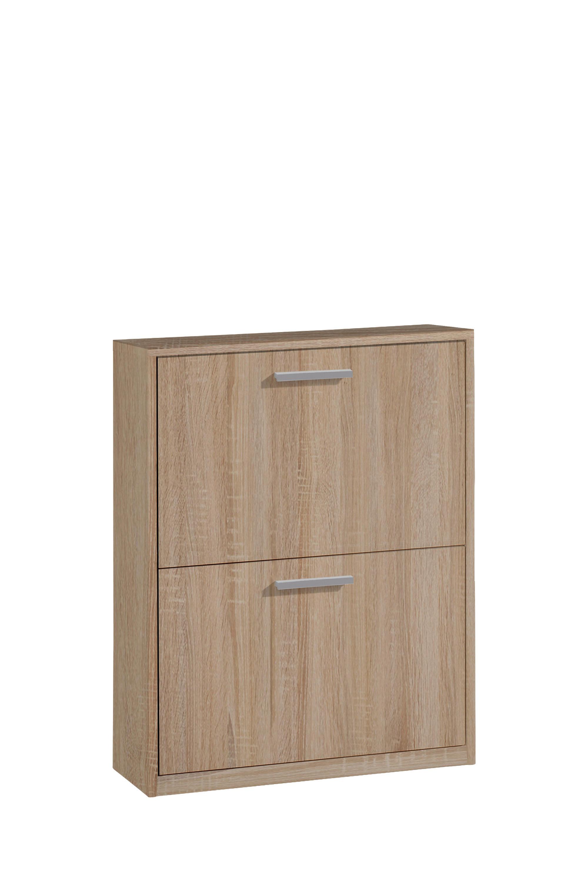 Cipősszekrény Tiger 2 64/82,4cm - Sonoma tölgy, Konventionell, faalapú anyag (64/82,4/26cm)