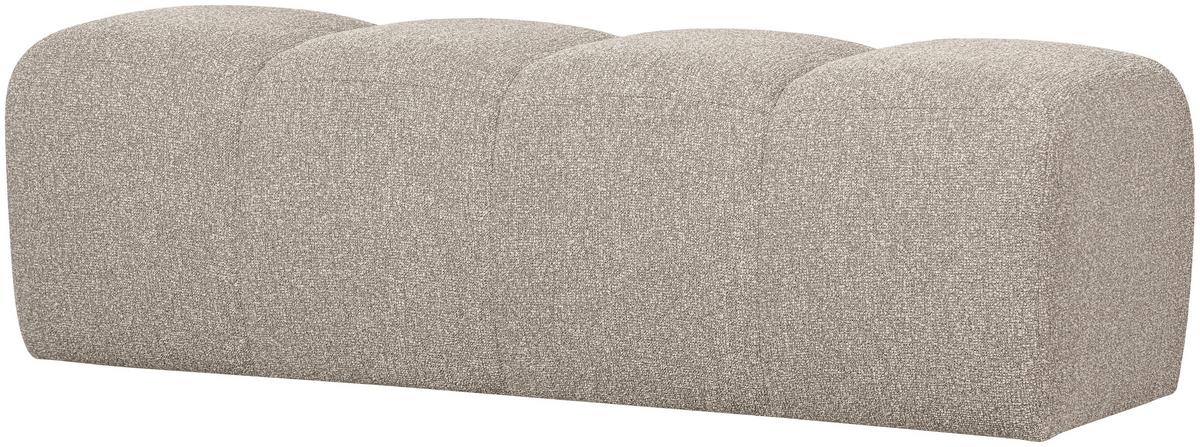 Sitzbank Mojo Beige B: 164 Cm - Beige, Design, Textil (164/49/45cm) - Livetastic