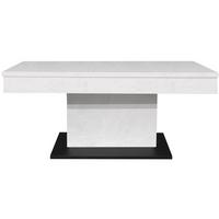 Couchtisch Lift Schwarz/weiß B: 110 Cm - Schwarz/Eiche Artisan, Design, Holzwerkstoff/Metall (110/58-77/60cm) - MID.YOU