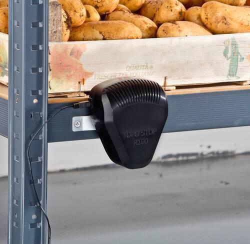 Tiervertreiber Elektrisch Mäuseabwehr Topo Stop R100 - Schwarz, Basics, Kunststoff (7/13/12cm)