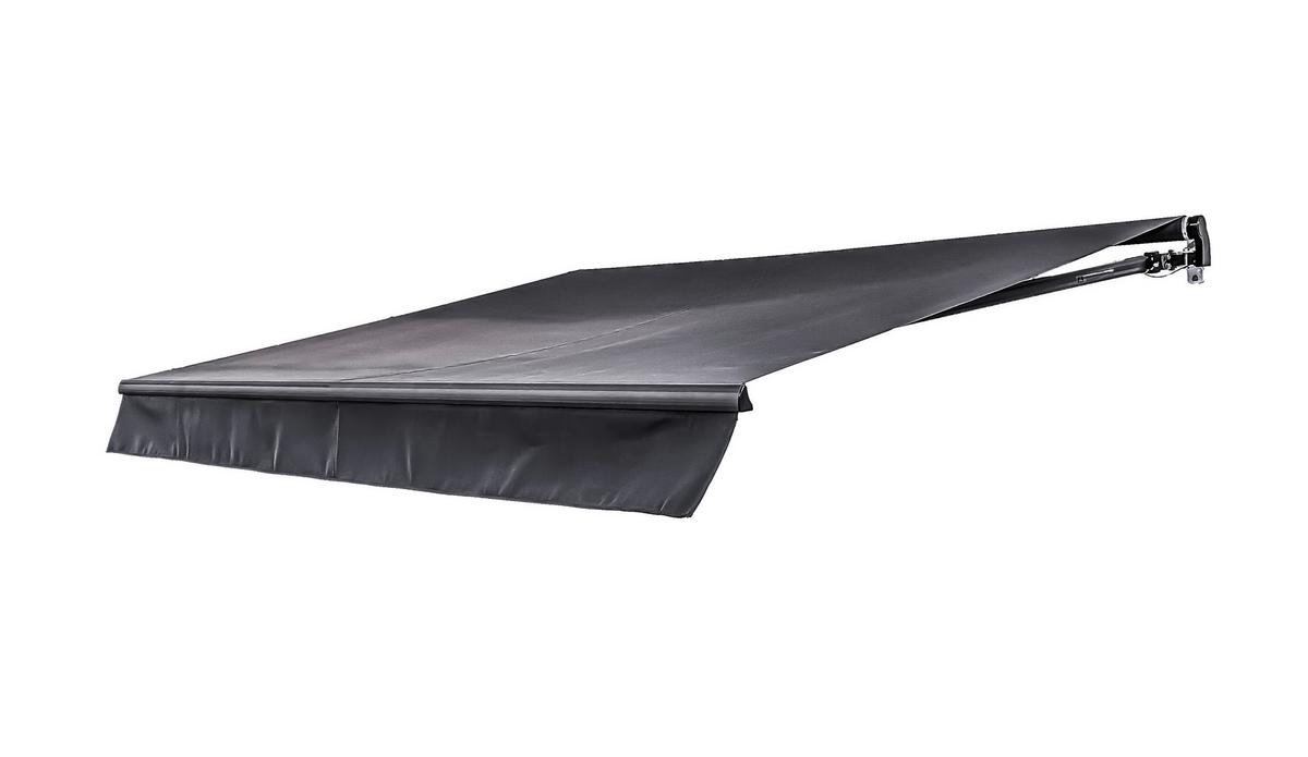 MARKISE ELEKTR. MARKISE 395X250 ANTHR. - Dunkelgrau/Anthrazit, MODERN, Kunststoff/Metall (250/20/395cm) - Gardenson