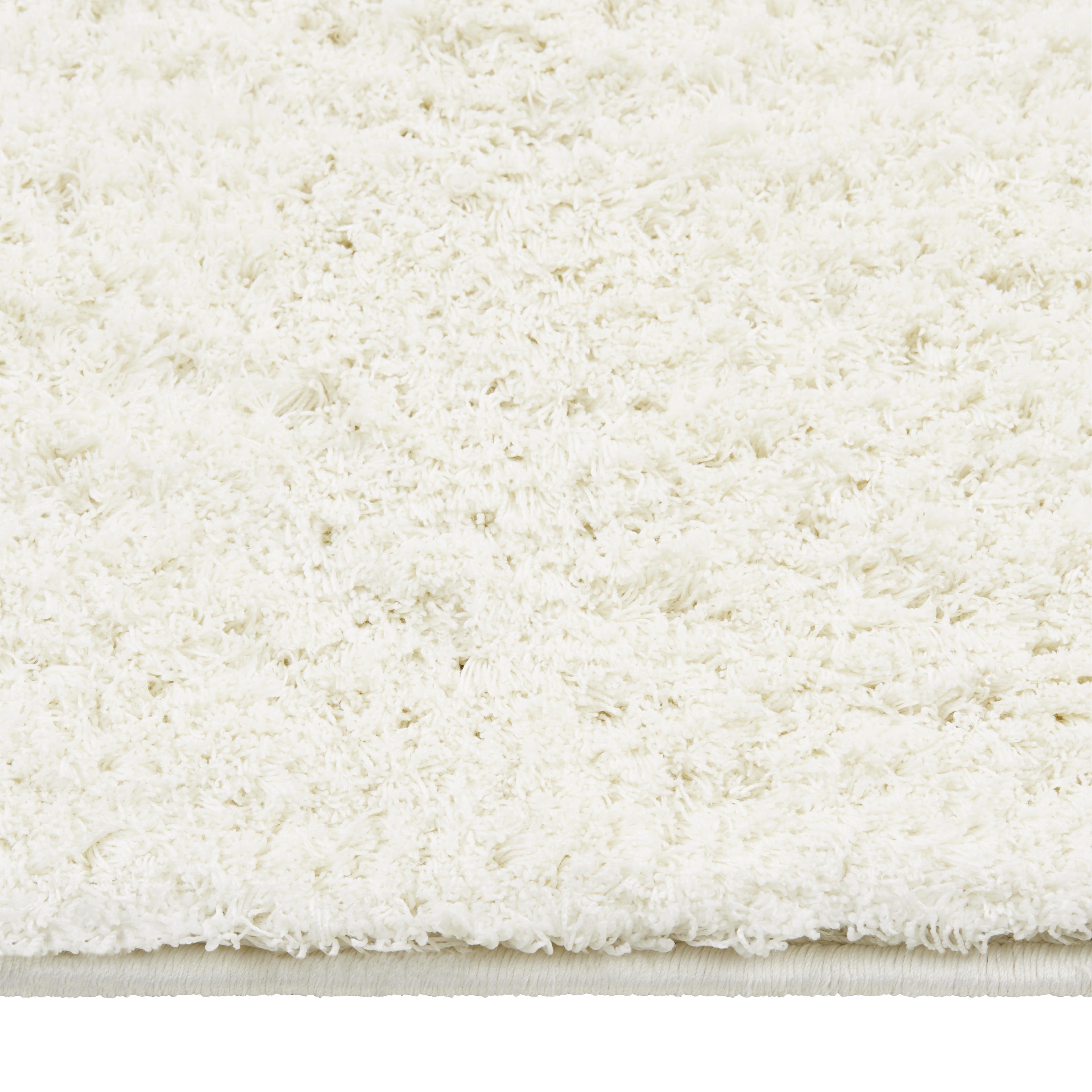 Koberec Stefan 2, 120/170cm, Biela - biela, Moderný, textil (120/170cm) - Modern Living