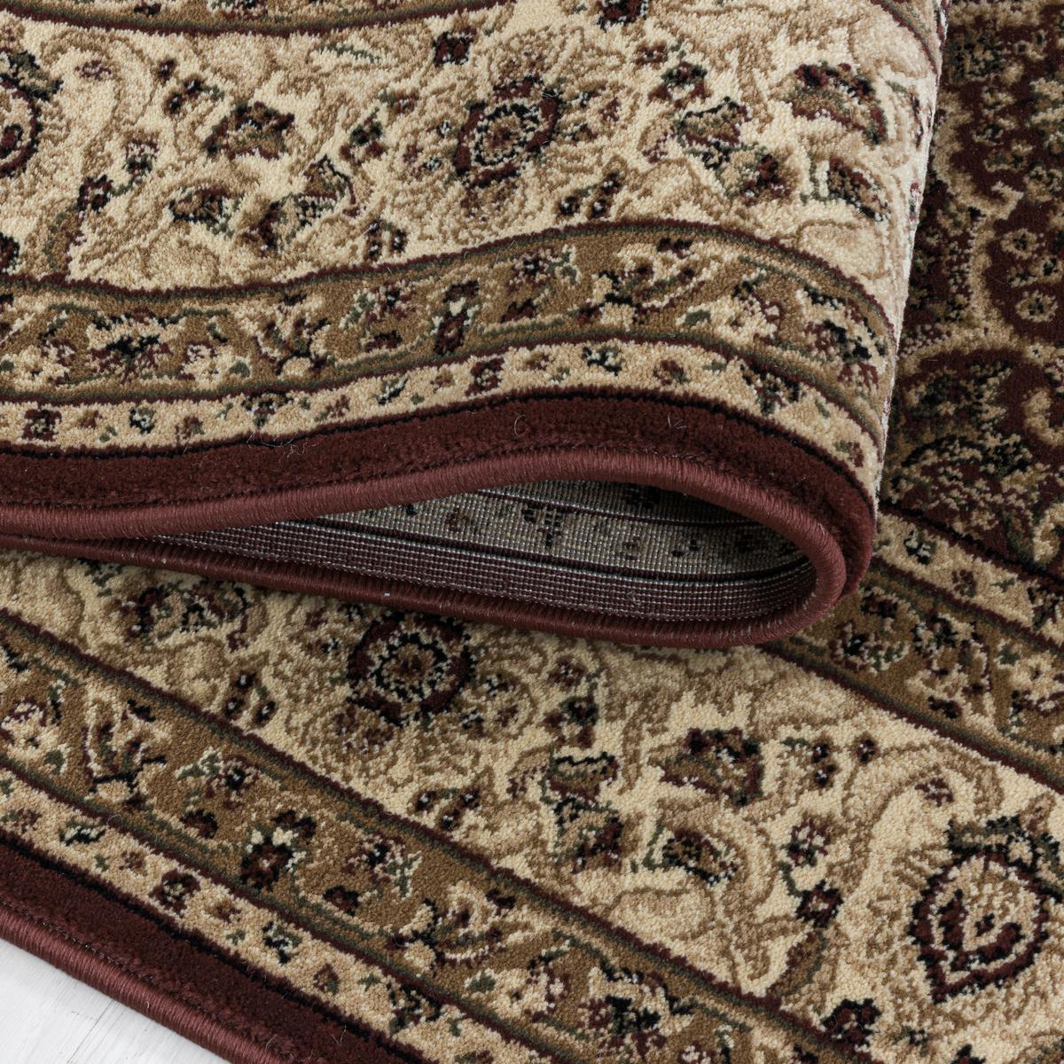 Orientalischer Webteppich Rot Naturfaser Kashmir 80x150 cm - Rot, LIFESTYLE, Textil (80/150cm)