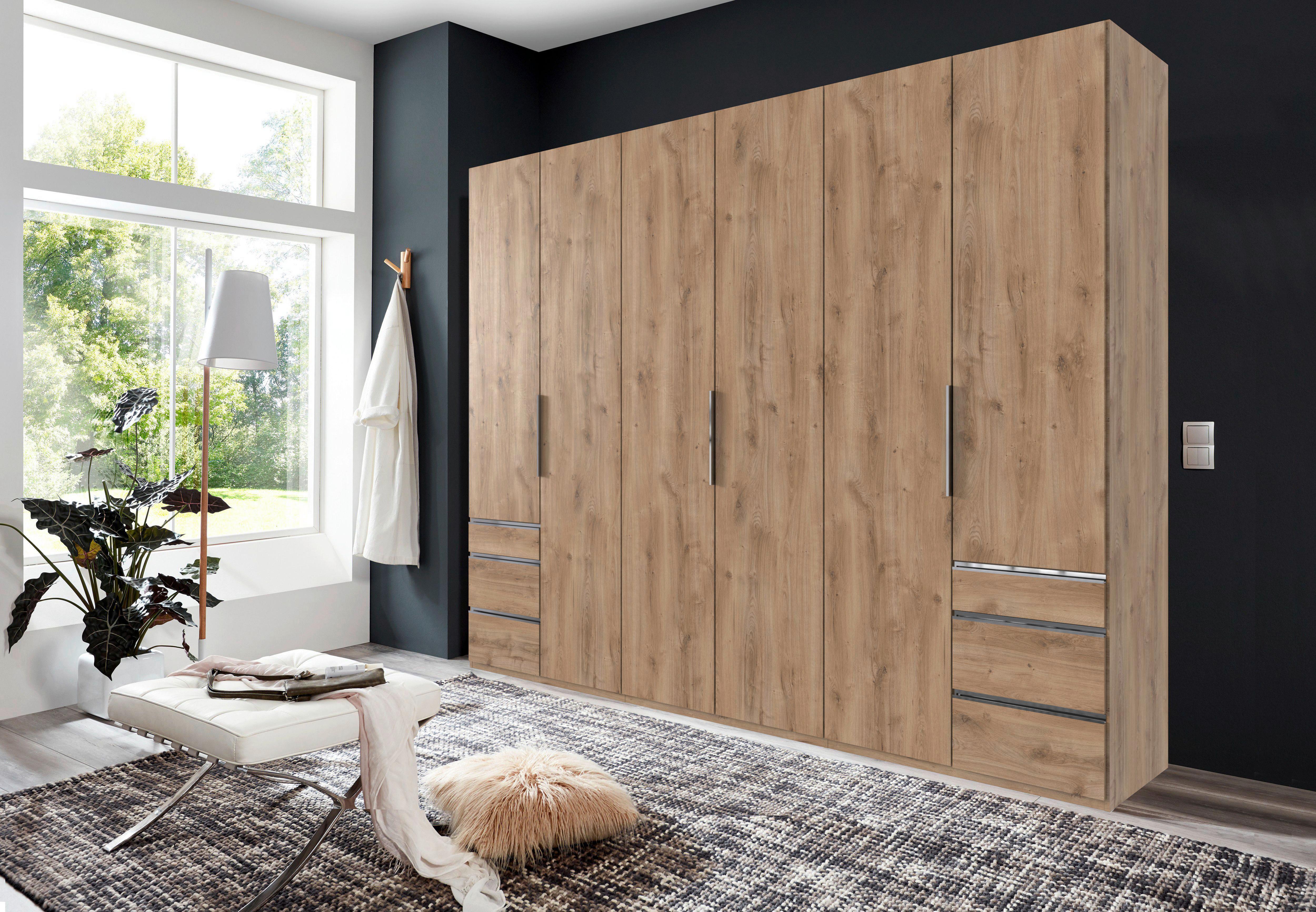 Drehtürenschrank Level 36 A Plankeneiche Dekor, B: 300cm - Plankeneiche, MODERN, Holzwerkstoff (300/236/58cm) - MID.YOU