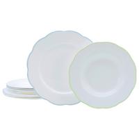 Tafelservice 8 -Teilig. Steingut, multicolor - Hellrosa/Lila, Basics, Keramik - Creatable