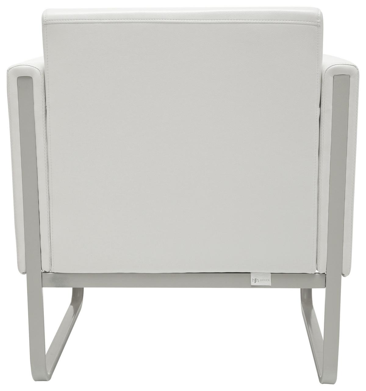 Sessel Aruba Weiß - Hellgrau/Weiß, MODERN, Textil (67/78/71cm) - MID.YOU