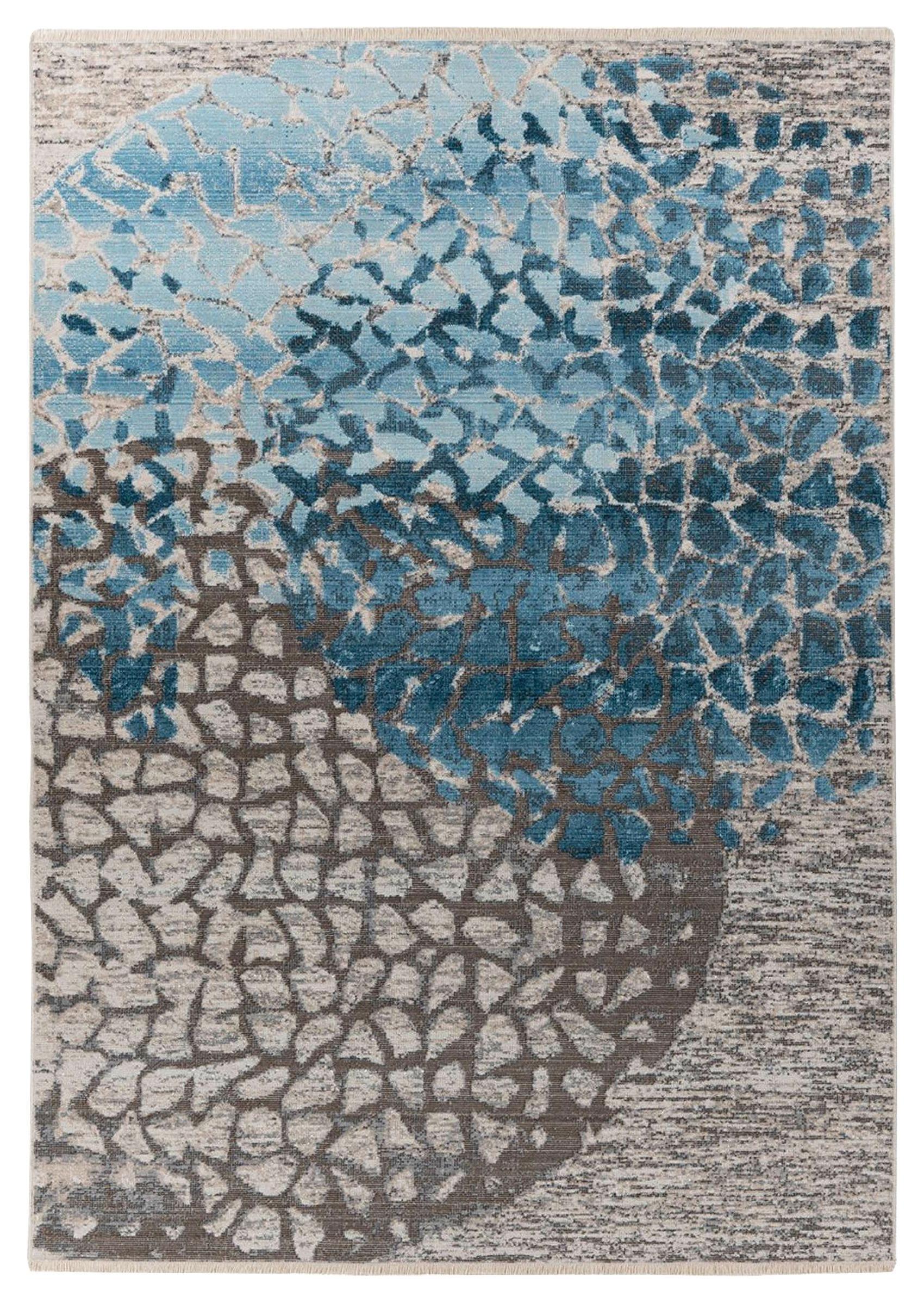 Teppich Dilan 400 120x170 Cm Dilan 400 - Blau/Multicolor, KONVENTIONELL, Textil (120cm)