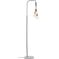 Stehlampe Oslo Grau/schwarz Oslo/f3/b - Schwarz/Grau, Design, Stein/Metall (48/190/32cm) - It's about Romi