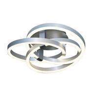 LED-Deckenleuchte 1356260 - Alufarben, Design, Kunststoff/Metall (55/18cm) - Näve