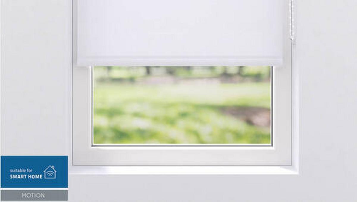 Rollo Rollo 25mm Screen - Weiß, KONVENTIONELL, Kunststoff (210/190cm)