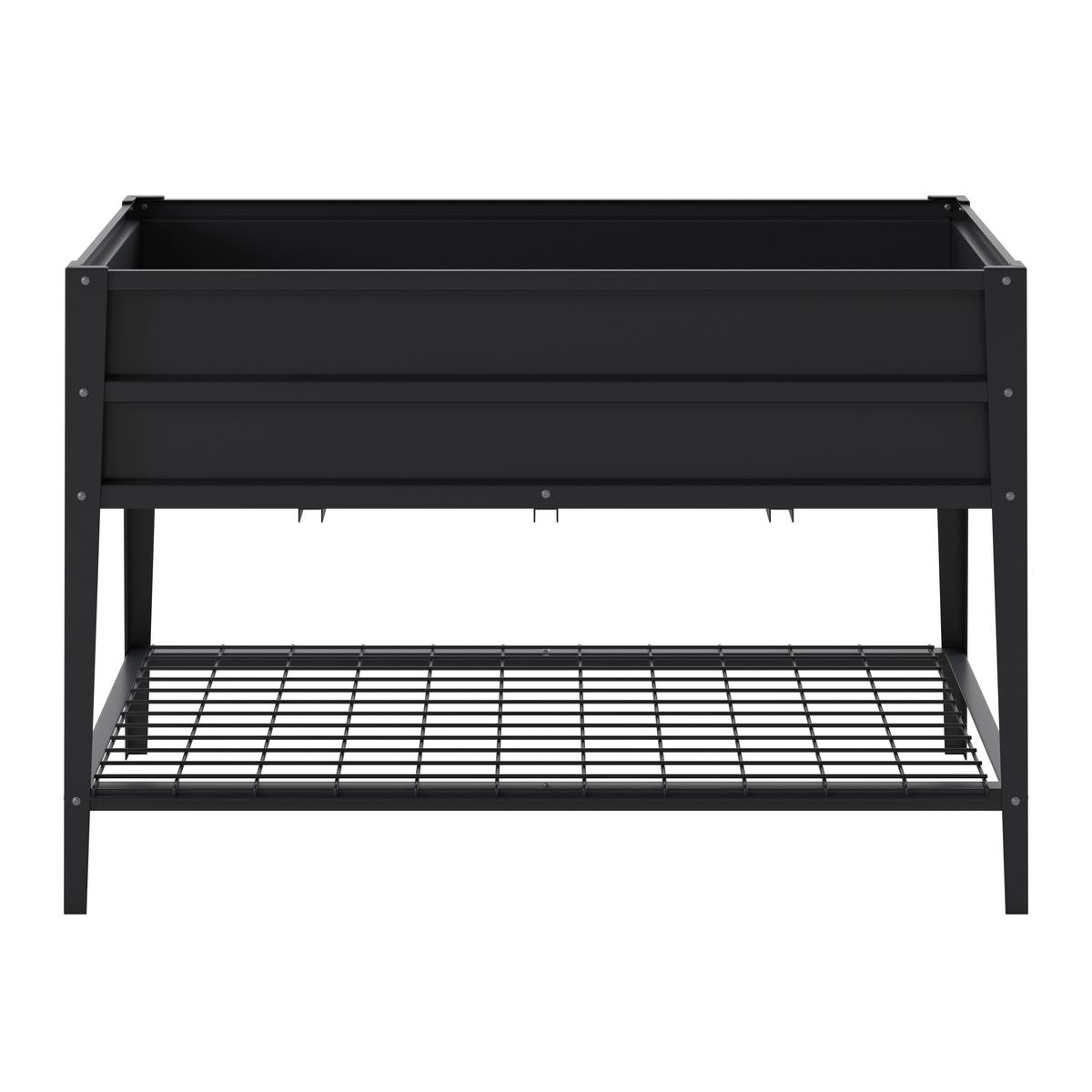 Hochbeet Robus - Anthrazit, MODERN, Metall (120/80/60cm) - Luca Bessoni