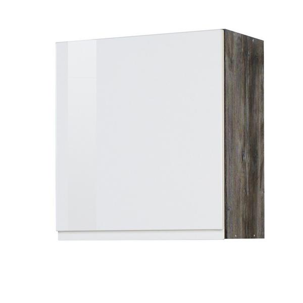 Küchenoberschrank in Weiß und Eiche online kaufen