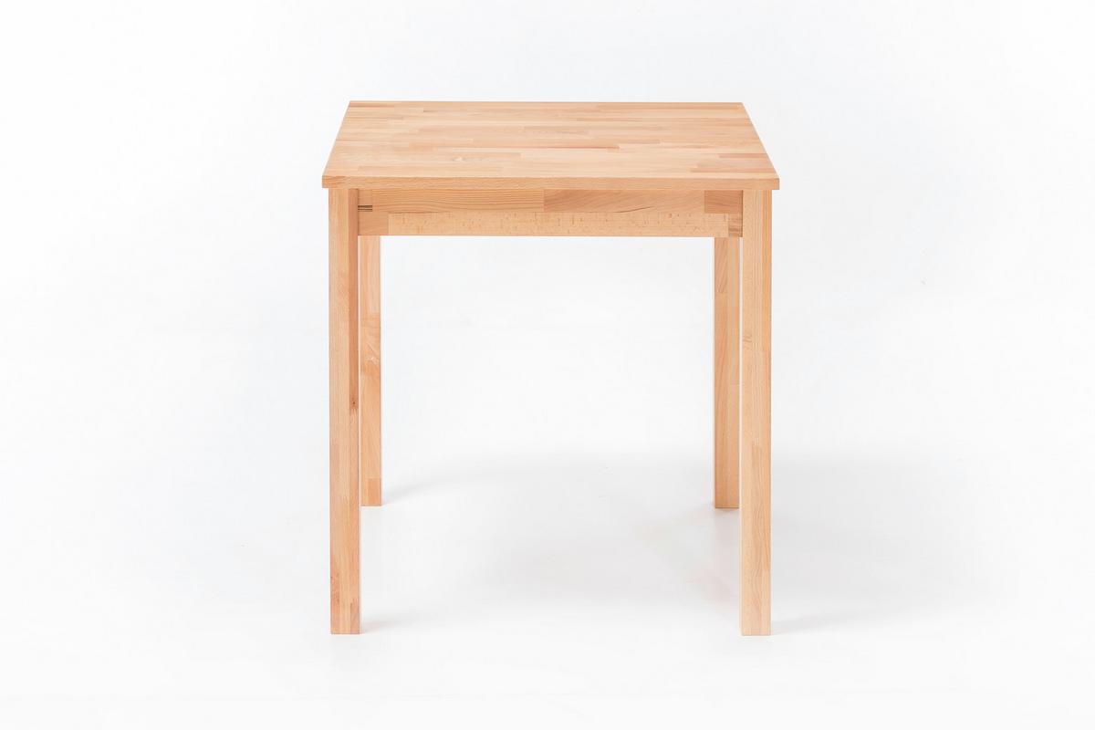Esstisch Mit Echtholz-platte Alfons 50x76cm Wildeiche - Wildeiche/Kernbuche, LIFESTYLE, Holz (50/76/70cm) - MID.YOU