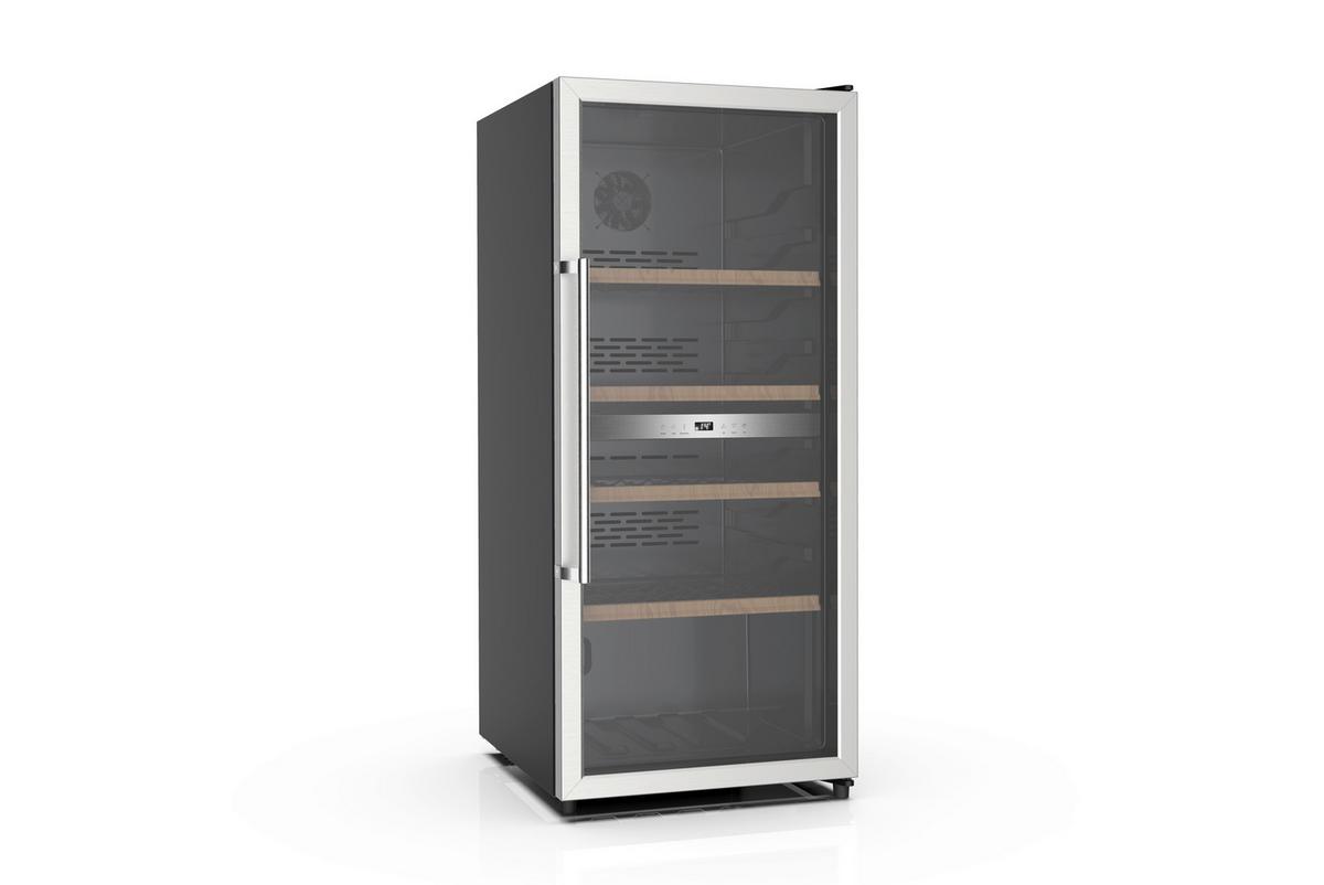 Weinkühlschrank Nabo Ws 2000 - Schwarz, Basics, Metall (54,5/124,5/60cm) - Nabo