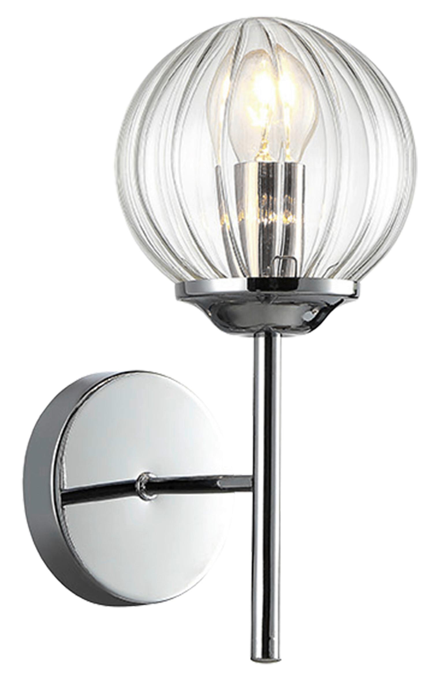 Wandleuchte 21-72832 Best - Chromfarben, KONVENTIONELL, Metall (17/12/27cm)