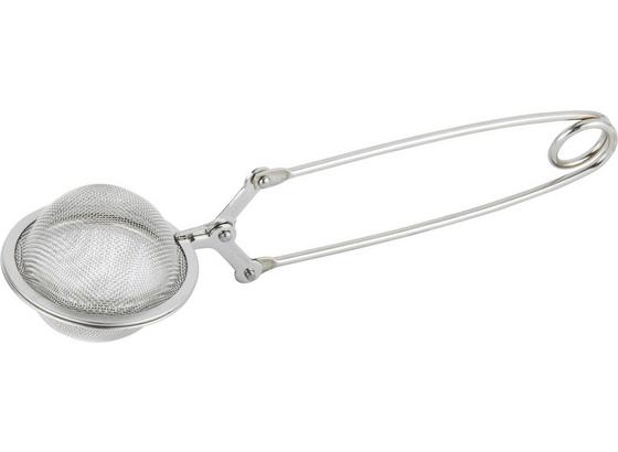 Teesieb Klappgriff 15cm - Silberfarben, KONVENTIONELL, Metall (15cm) - Fackelmann Teesieb Klappgriff 15cm - Silberfarben, KONVENTIONELL, Metall (15cm) - Fackelmann
