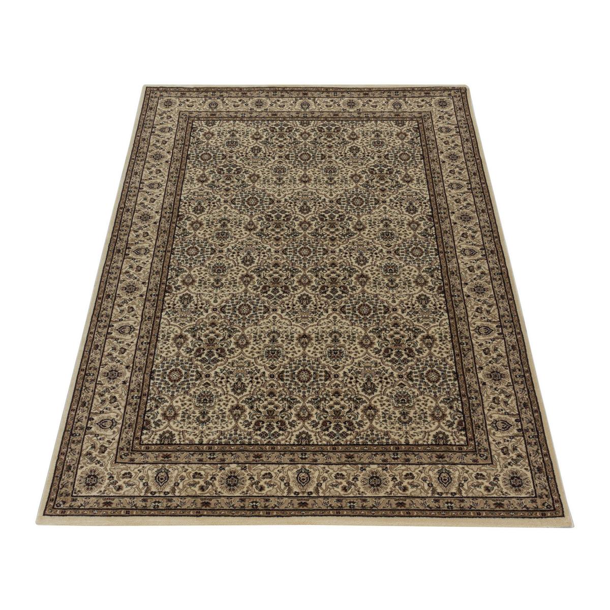 Orientalischer Webteppich Beige Kashmir 160x230 cm - Beige, LIFESTYLE, Textil (160/230cm)