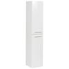 Hängender Hochschrank B.perfekt B: 30 cm Weiss - Weiß, MODERN, Glas/Holzwerkstoff (30/159/32cm) - MID.YOU