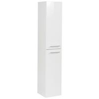 Hängender Hochschrank B.perfekt B: 30 Cm Weiss - Weiß, MODERN, Glas/Holzwerkstoff (30/159/32cm) - MID.YOU