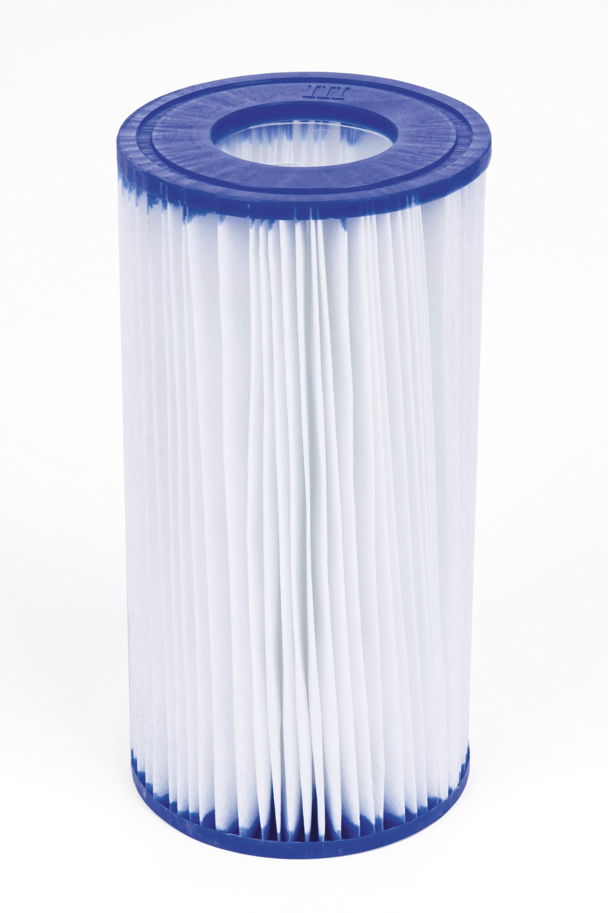 Bestway Stahlwandpool Rund Steven mit Pumpe ⌀ 549 cm - Blau/Grau, Basics, Kunststoff/Metall (549/122cm) - Bestway