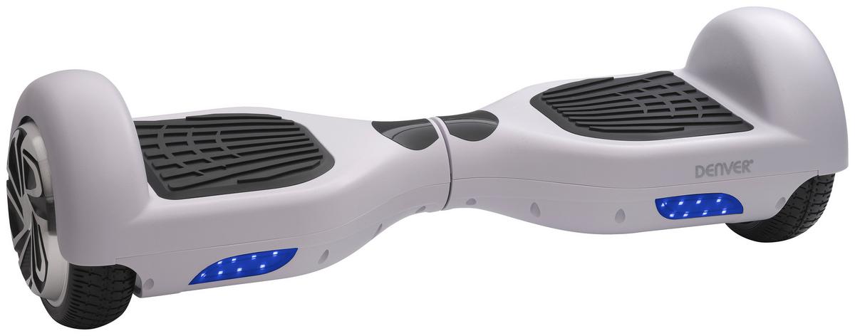 Self-Balancing-Scooter L: 60 cm Bis 90 Kg mit Led - Weiß, Basics (60/17,8/18,8cm)