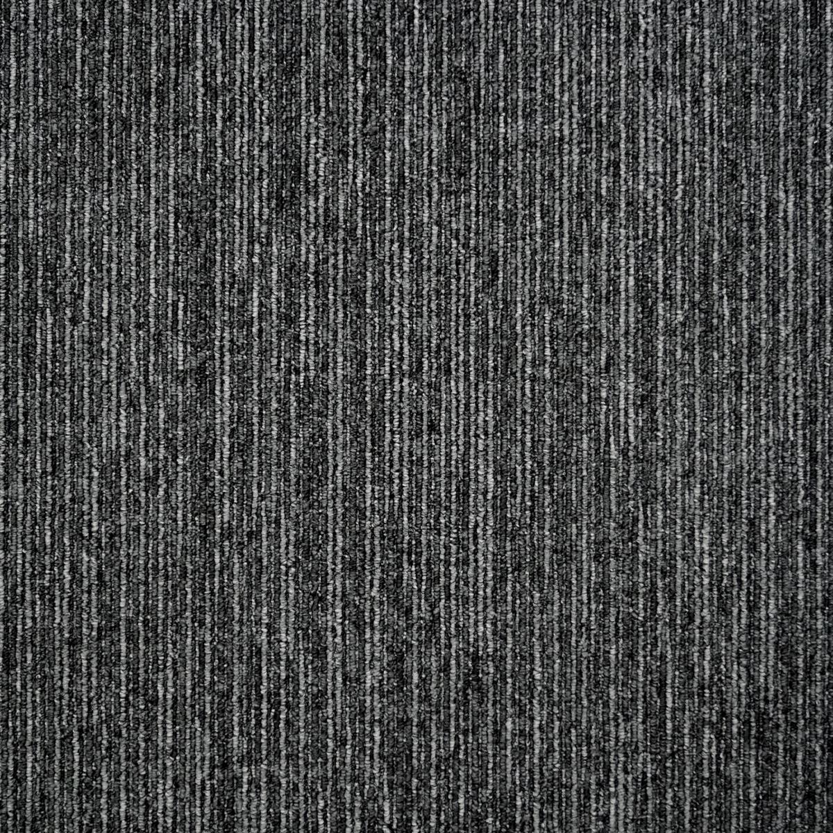 Teppichfliese Dunkelgrau Ambition 50x50 cm Florhöhe 3mm - Dunkelgrau, Basics, Textil (50/50cm)